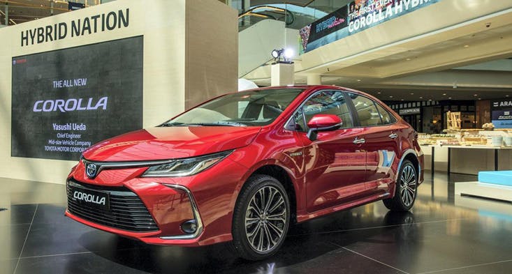 2020 Toyota Corolla Hybrid is now available in the UAE! used cars Dubai