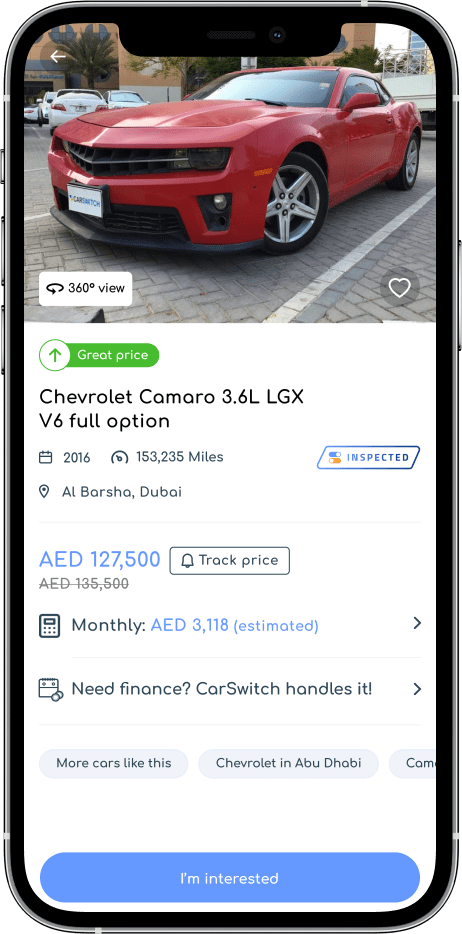 CarSwitch - The Smoothest Way to Buy & Sell Used Cars in the UAE