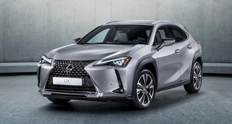 Габариты lexus ux200