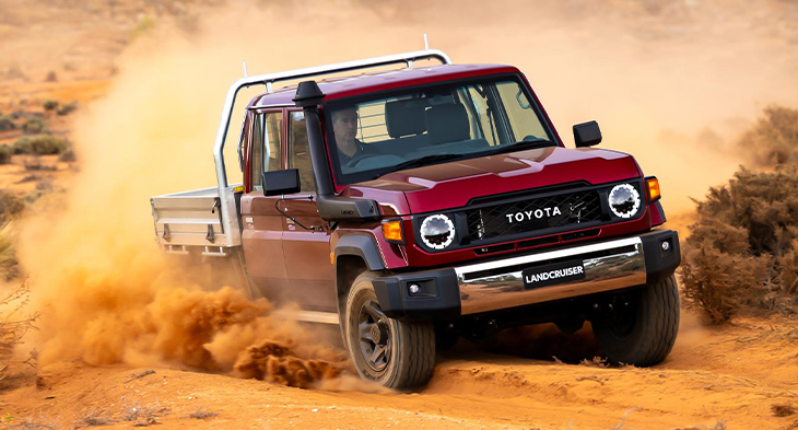 2024 Toyota LandCruiser 70 Series: Automatic four-cylinder driven ...