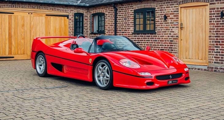 The Unique Features Of A Pre-production Ferrari F50 