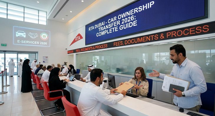 Complete Guide to Transferring Car Ownership in Dubai 2026: Fees, Documents and the RTA Process